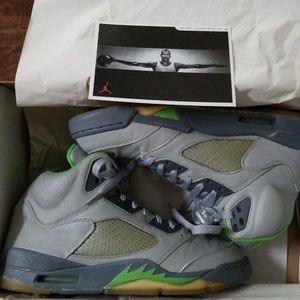 AIR JORDAN 5 RETRO "GREEN BEAN - 3M"